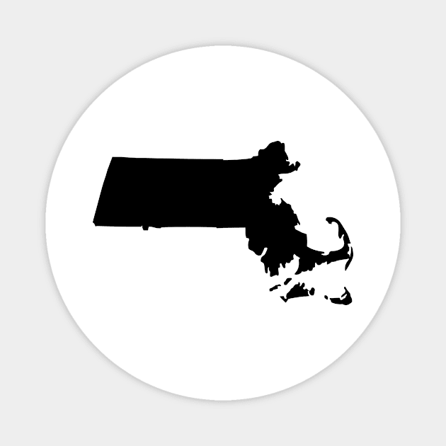 Massachusetts State Magnet by sweetsixty